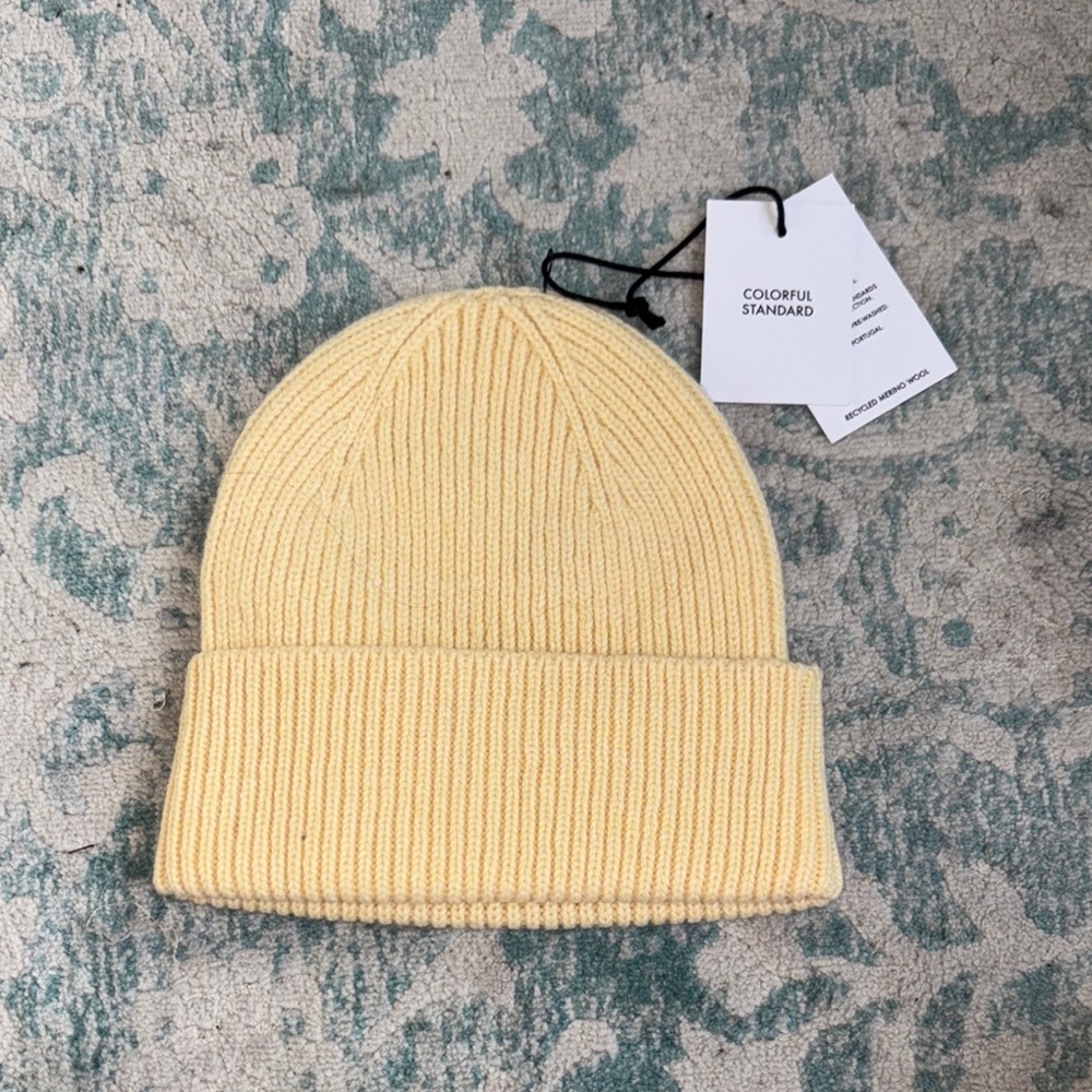 Colorful Standard Yellow Beanie